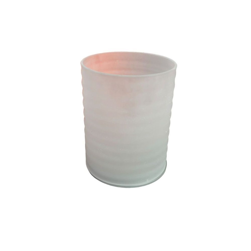 Oil Lamp Fontana Arte Candle Item 3396‎ Italian design Ribbed Frosted Glass